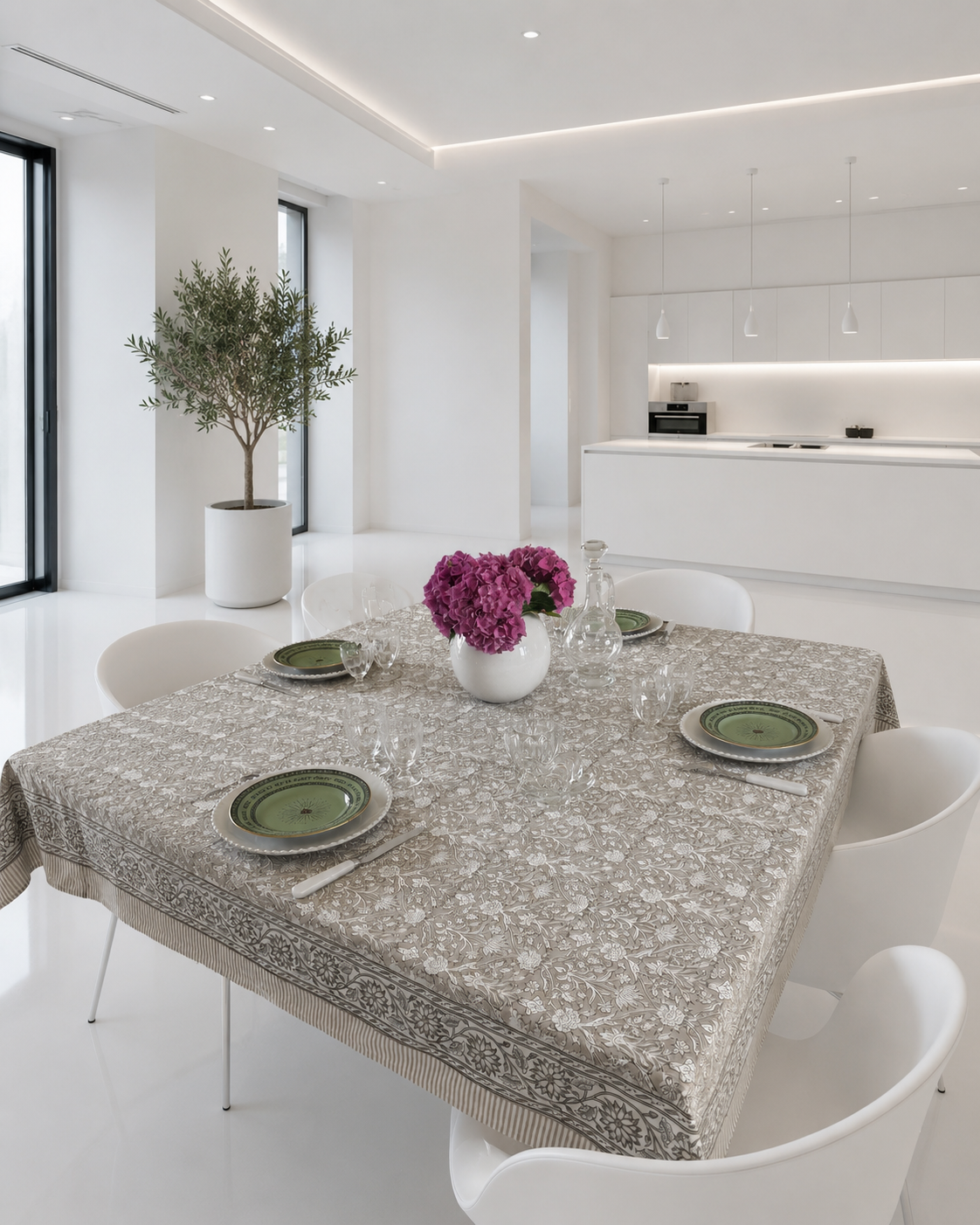 Nappe DELHI sable