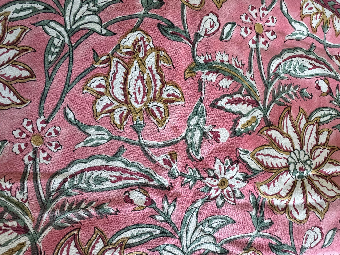 Nappe ronde JAIPUR rose