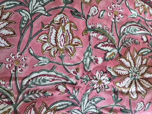 Nappe ronde JAIPUR rose